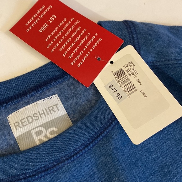 NWT Sz L FIT college sweatshirt! Redshirt brand - Picture 2 of 5